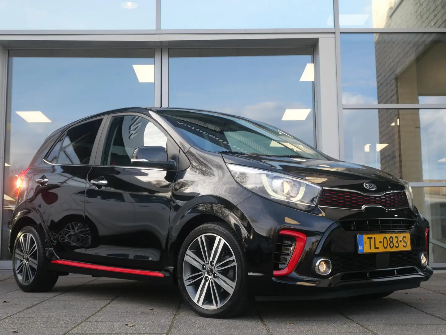 Kia Picanto 1.0 T-GDI GT-Line | Cruise | Clima | Navi | Stoel- Noir - 2
