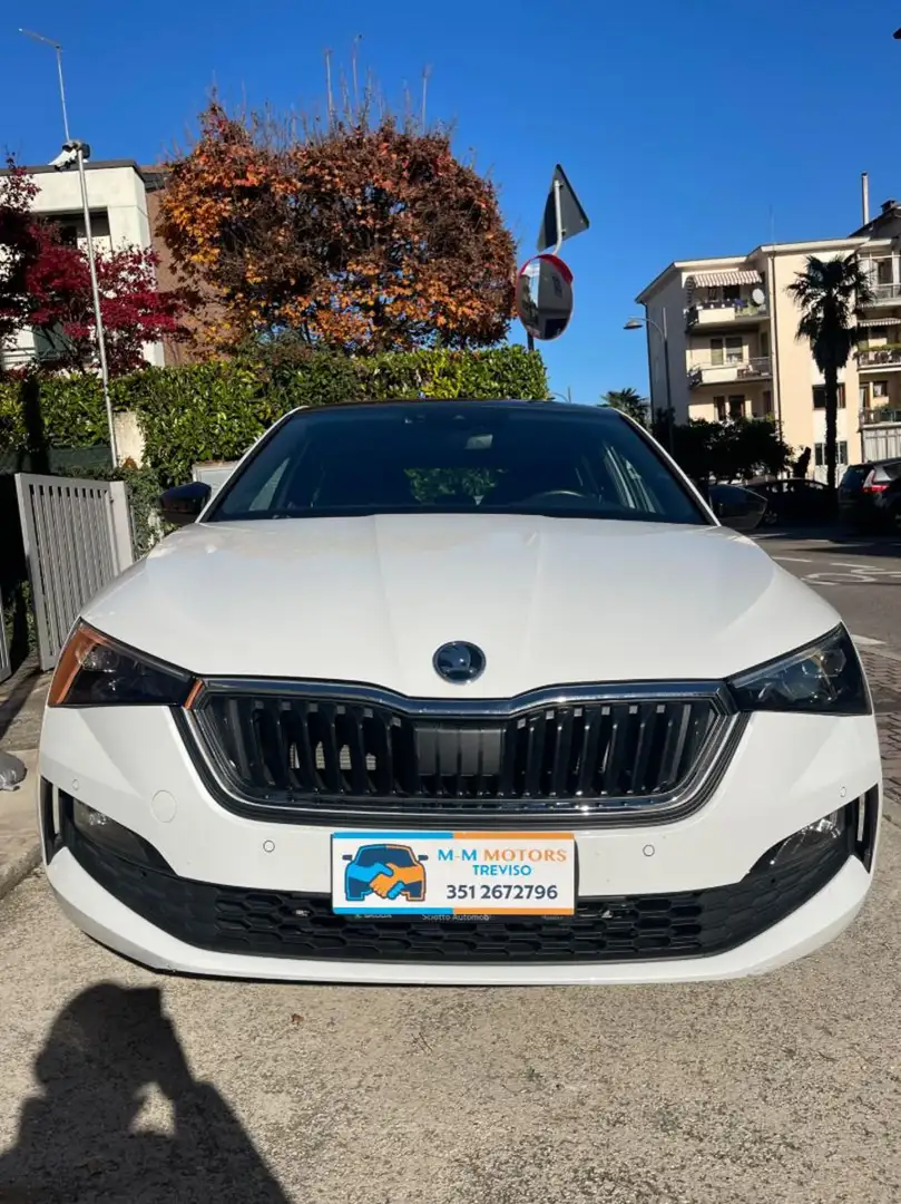 Skoda Scala 1.5 TSI ACT DSG Sport PROMMO Bianco - 2