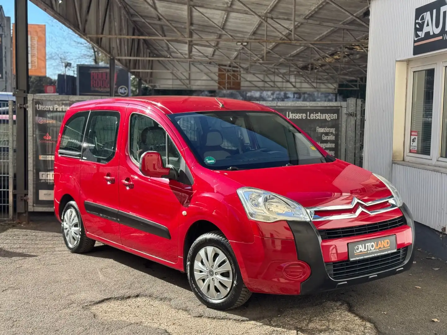 Citroen Berlingo Kombi *1.6l*Klima*AHK*2xSchiebetür* Rouge - 1