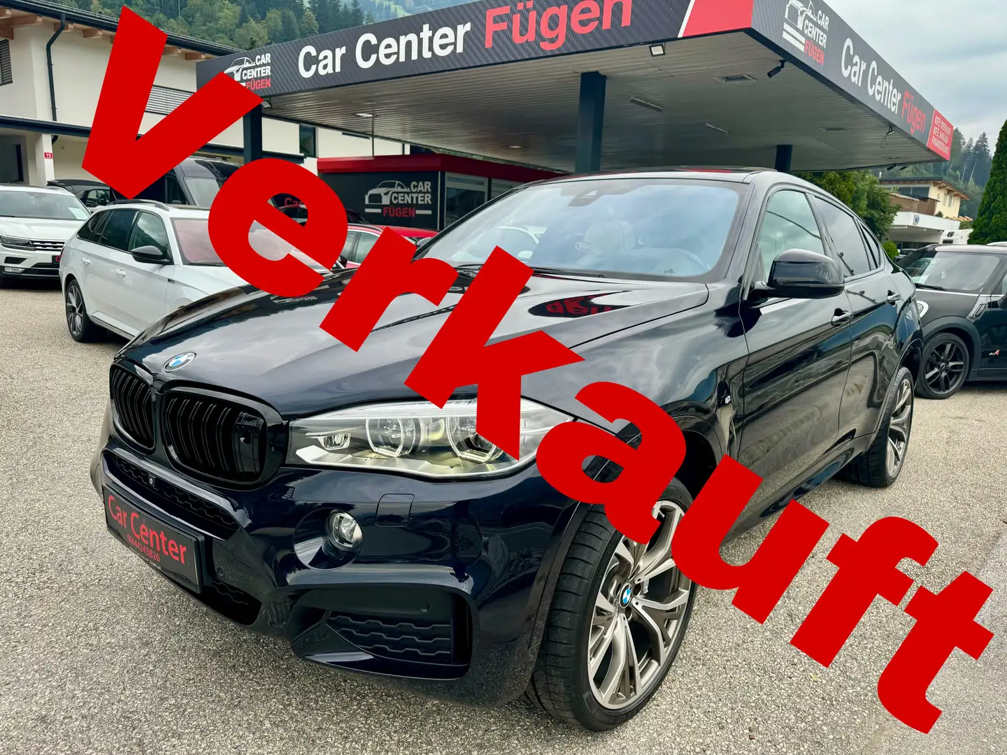BMW X6 xDrive 40 d M-Paket 21zoll 1. Besitz Schwarz - 1