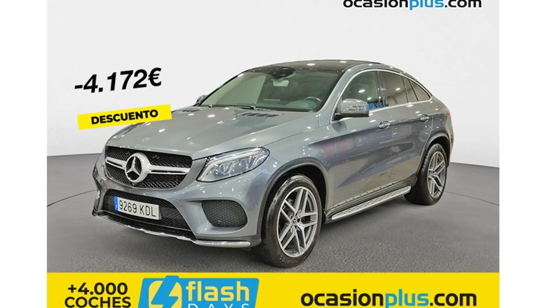 Mercedes-Benz GLE 350 Coupé 350d 4Matic Aut. Gris - 1