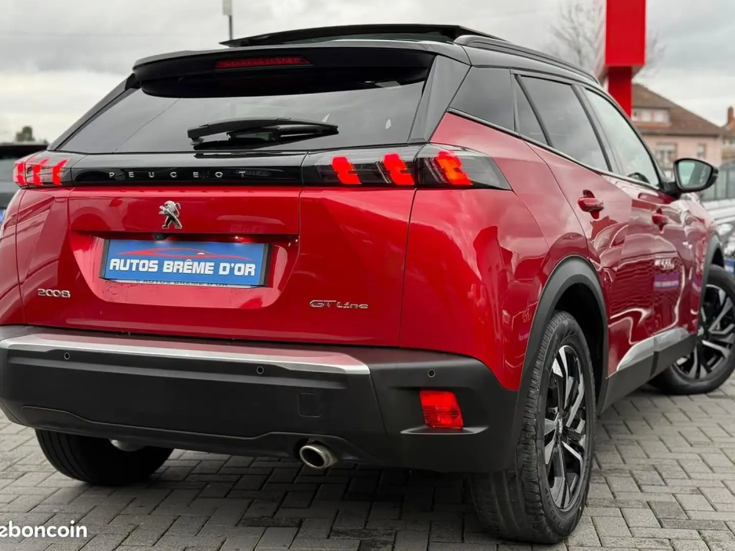 Peugeot 2008 2008 BlueHDi 130 S\u0026amp;S EAT8 GT Line Rouge - 2