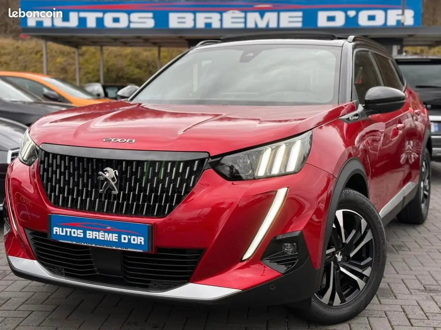 Peugeot 2008 2008 BlueHDi 130 S\u0026amp;S EAT8 GT Line Rouge - 1