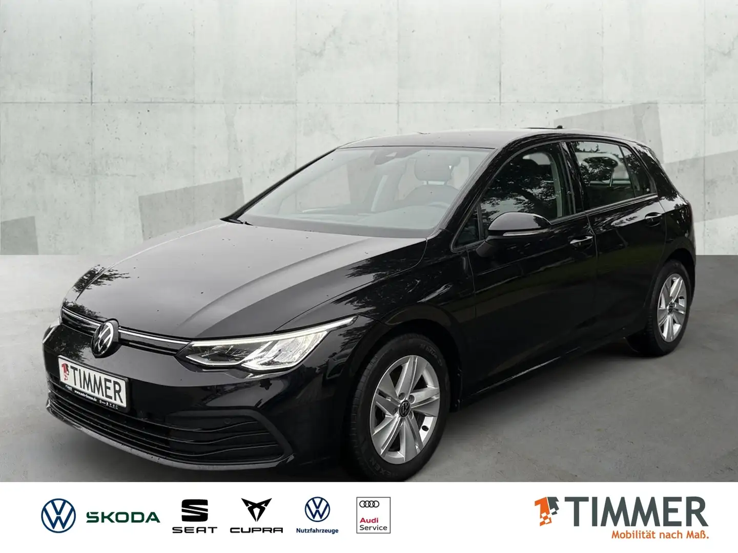 Volkswagen Golf VIII 2.0 TDI *LED *APP *NAVI *LM *SHZ *DAB+ * Zwart - 1