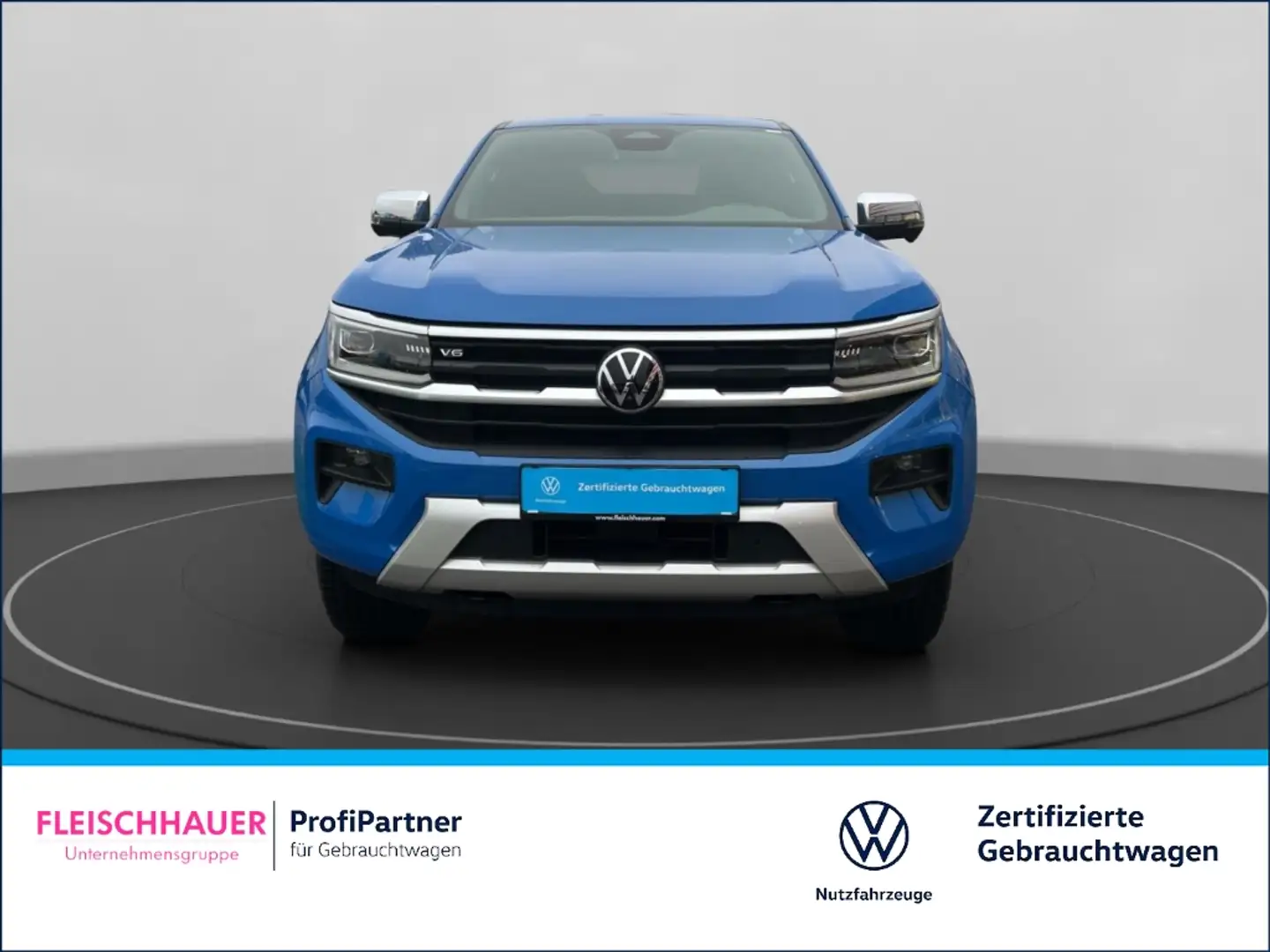 Volkswagen Amarok 3.0 TDI Style Doppelkab 4Motion+AHK+STDHZ Blau - 2