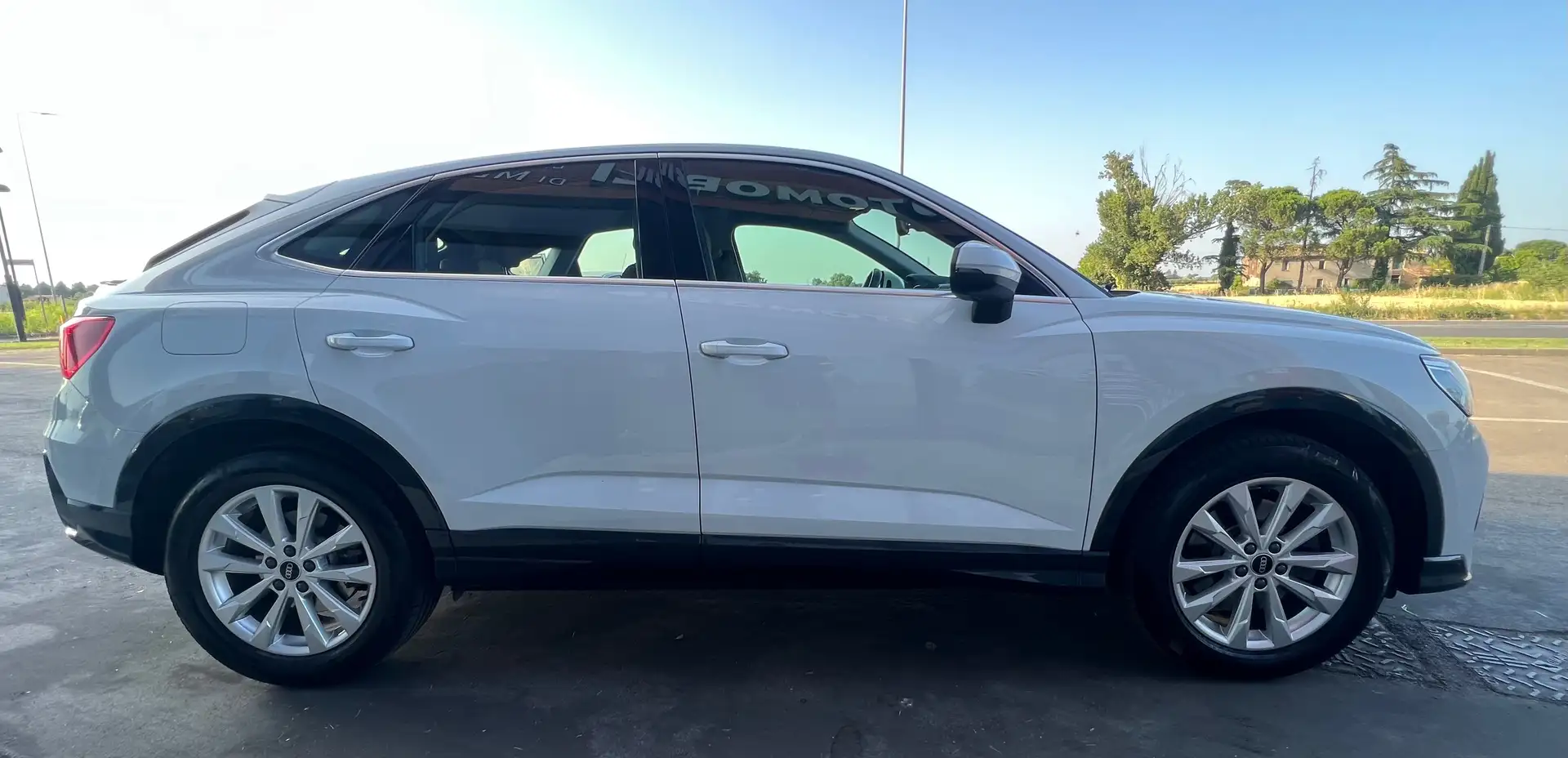 Audi Q3 Q3 Sportback 40 2.0 tdi quattro 200cv s-tronic Bianco - 2