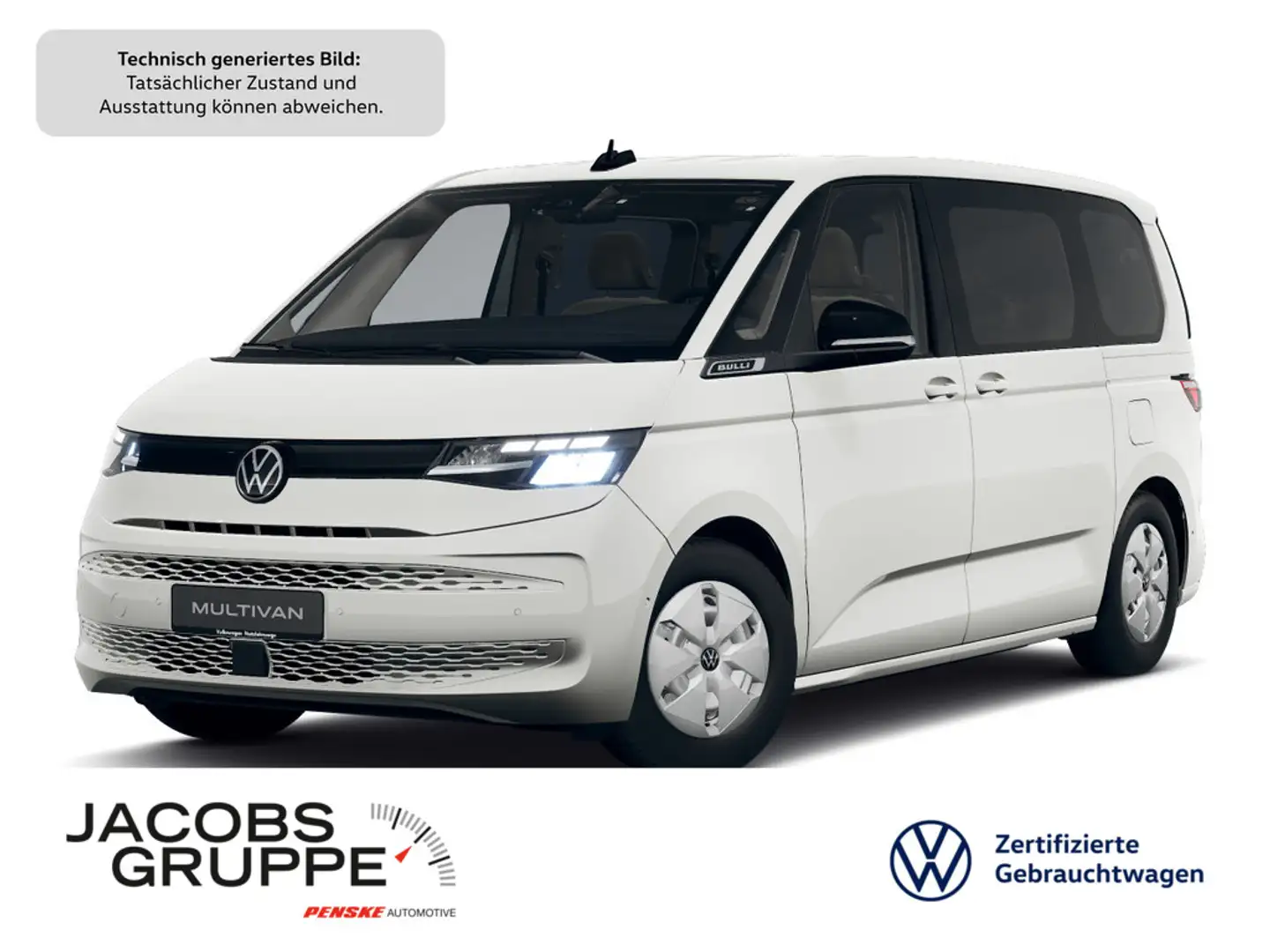 Volkswagen T7 Multivan 2.0 TDI DSG 7-Sitzer, Dig.Cockpit Weiß - 1