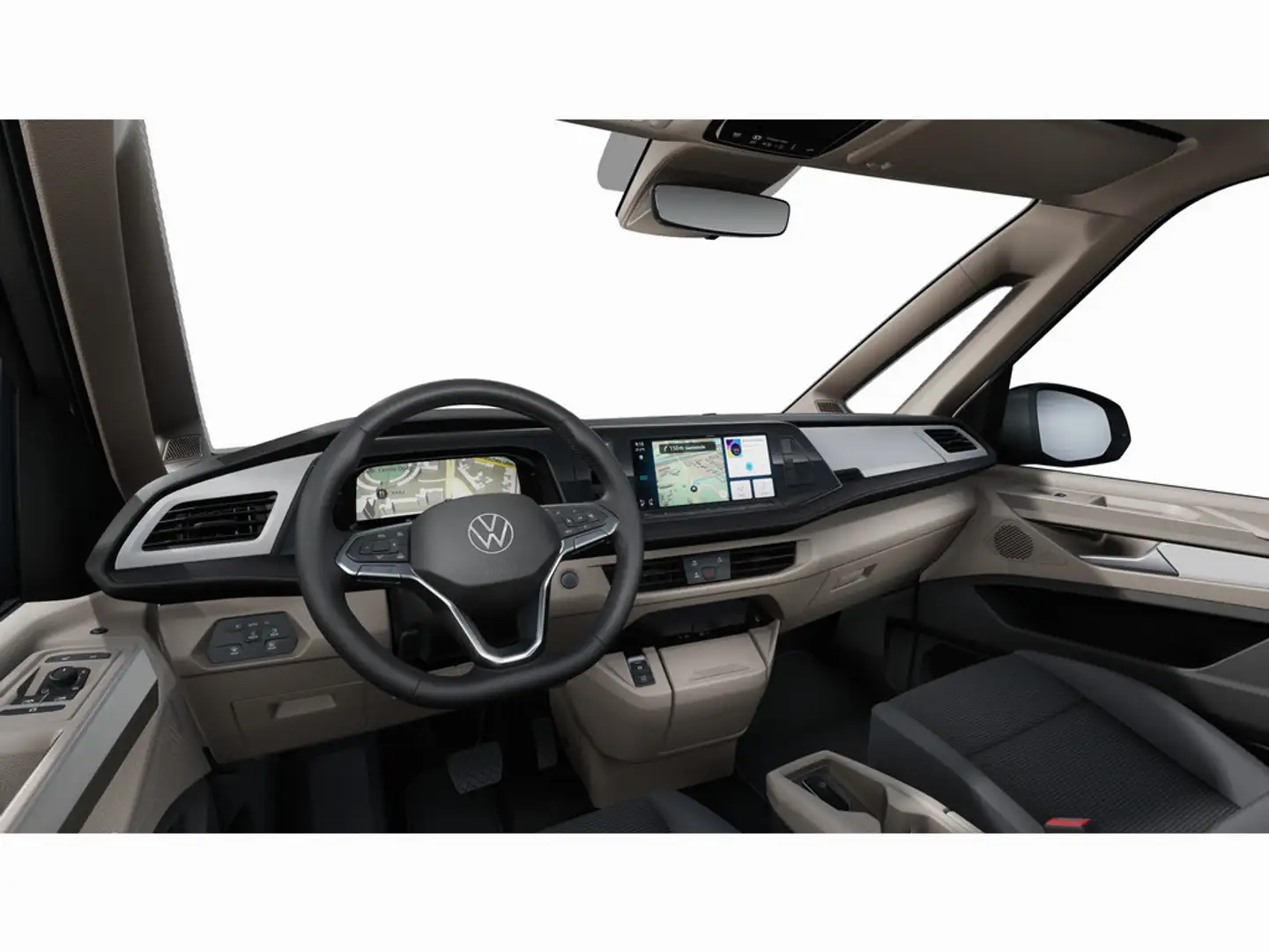 Volkswagen T7 Multivan 2.0 TDI DSG 7-Sitzer, Dig.Cockpit Weiß - 2