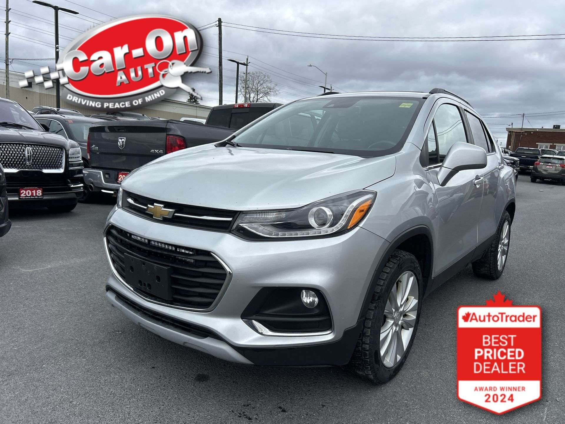 Gray 2020 Chevrolet Trax Premier AWD SUV / Crossover All-Wheel Drive Automatic
