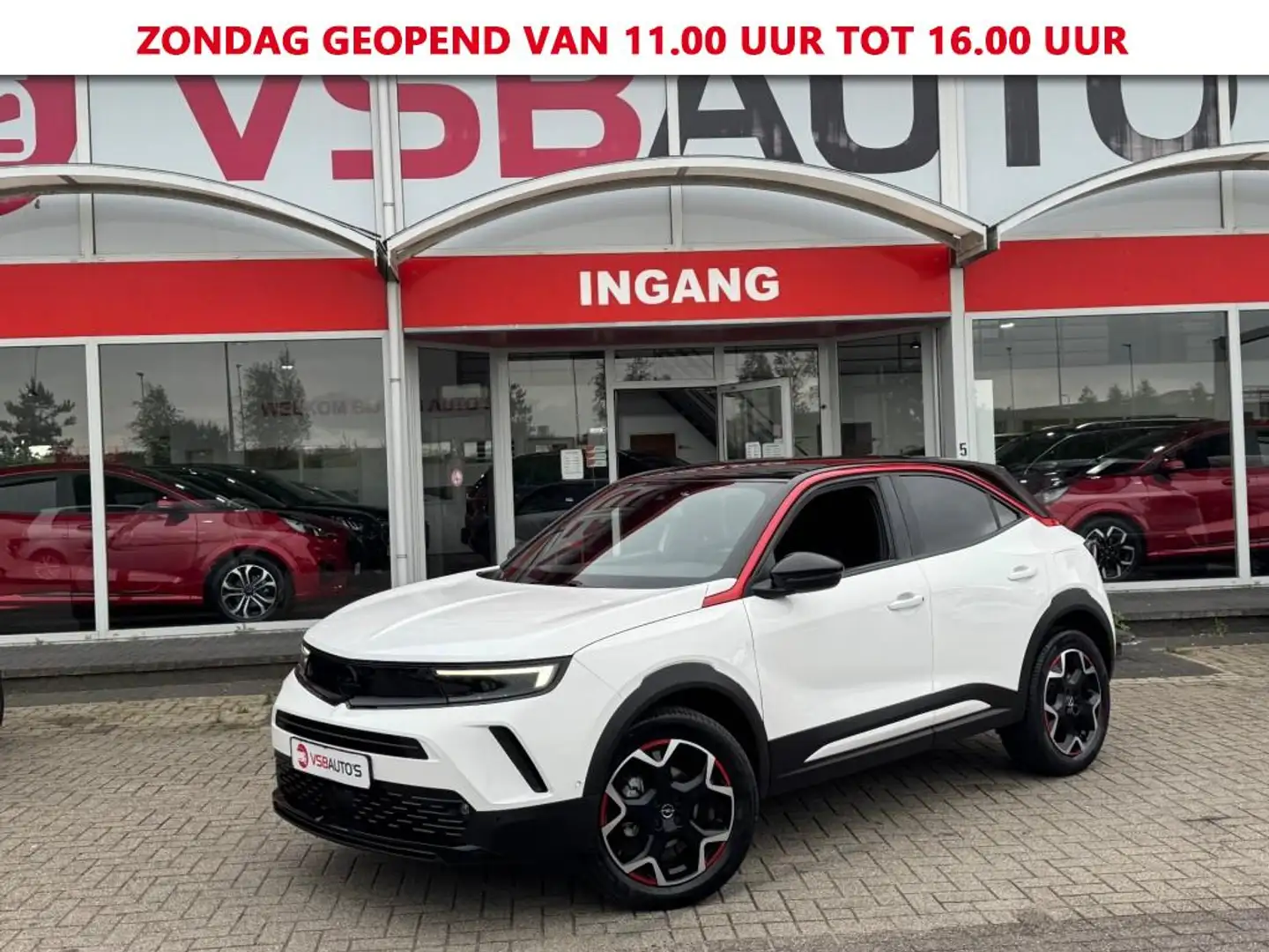 Opel Mokka 1.2 TURBO AUT. GS-LINE LED NAVI CAMERA CARPLAY AIR Wit - 1