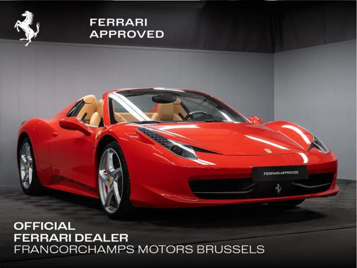 Ferrari 458 Spider - Delivery Mileage Rosso - 1