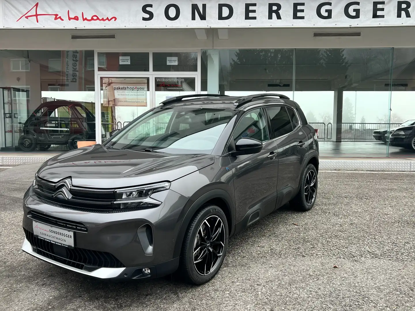 Citroen C5 Aircross Hybrid 225 ë EAT8 Shine Pack Grau - 2