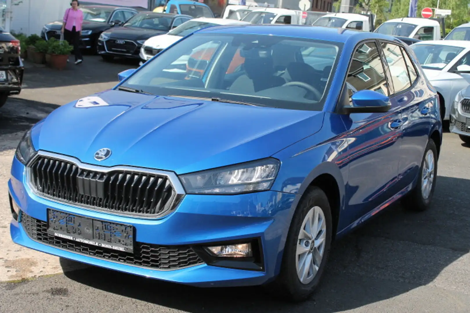Skoda Fabia TSi Alu PDC LED 5-JahreGarantie !!! Blu/Azzurro - 2