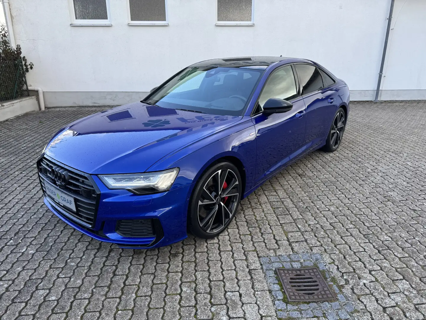 Audi A6 Lim. sport 55 TFSIe qu. S-tr. ACC HDMATRIX PANO Na Blau - 2