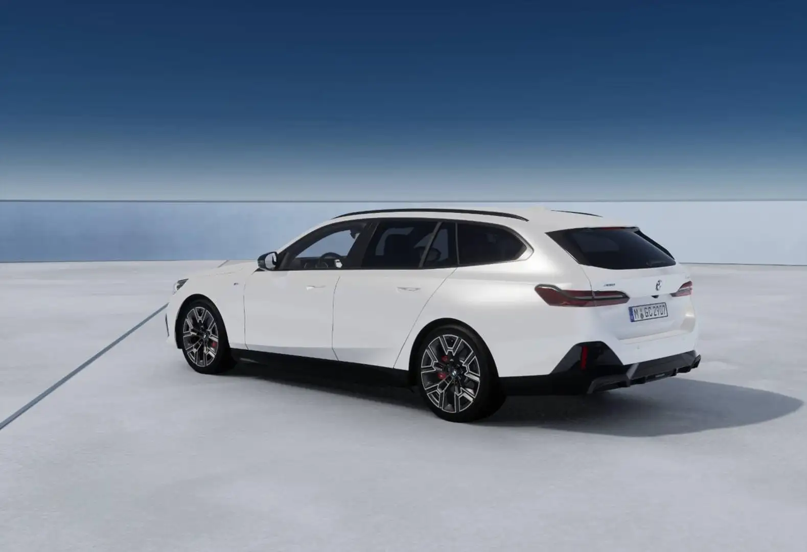 BMW 540 d 48V xDrive Touring MSport Pro Bianco - 2