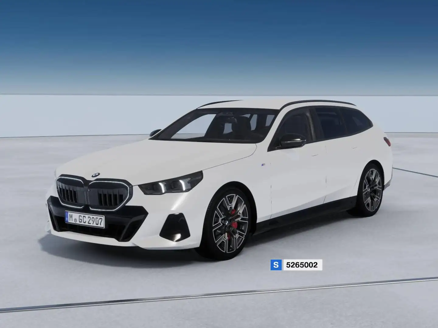 BMW 540 d 48V xDrive Touring MSport Pro Bianco - 1