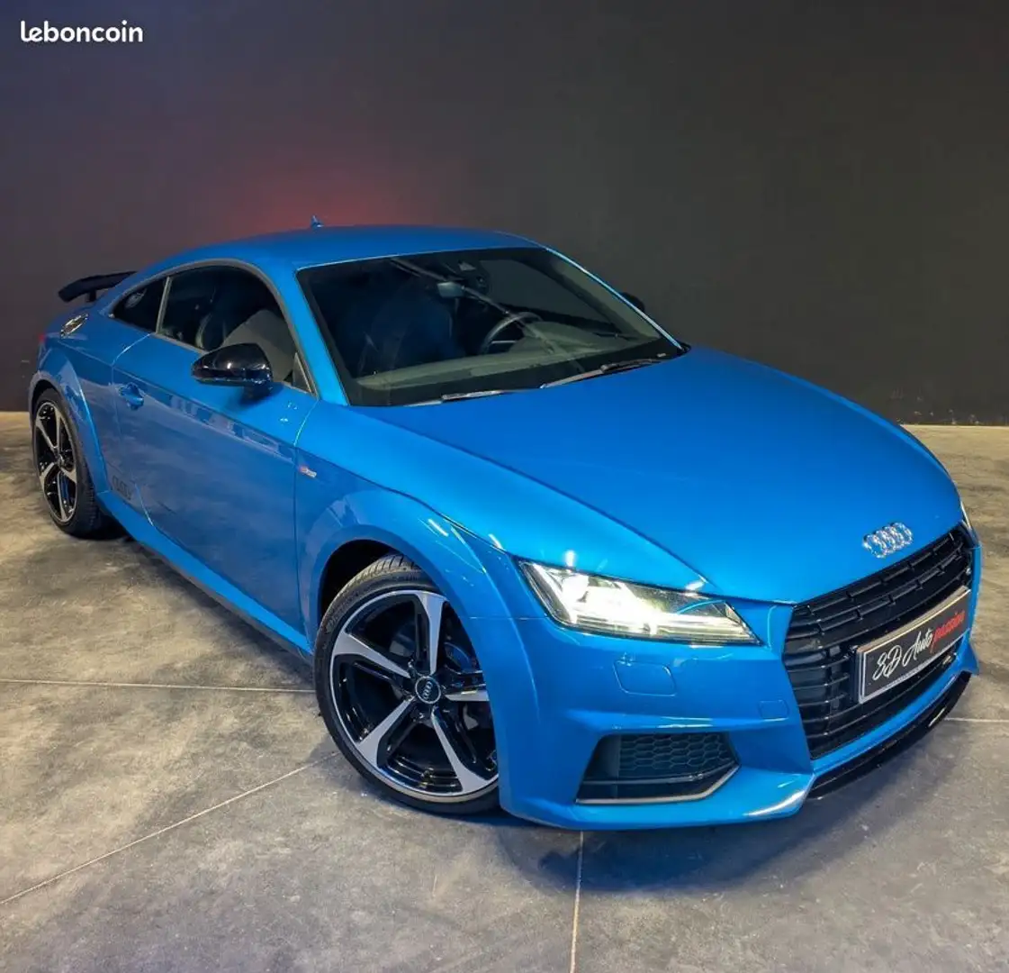 Audi TT Compétition 230ch S-Line S-tronic 6 Bleu - 1