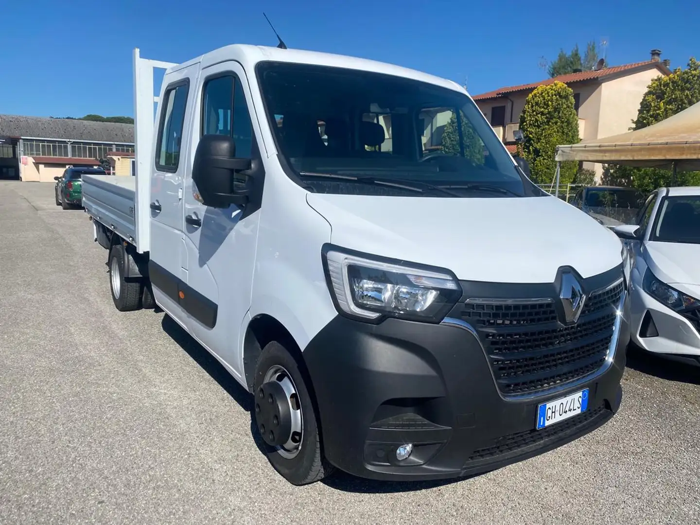 Renault Master T35 2.3 dCi Doppia Cabina Gemellato Cassone Fisso Weiß - 2