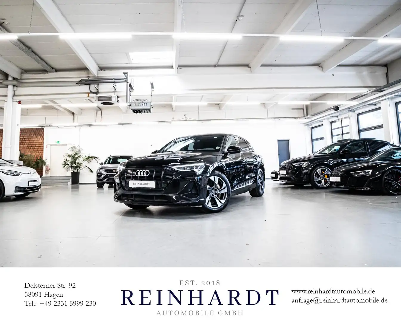 Audi e-tron 50 Q 2x S LINE/ALL-BLACK/20Z./DAB/NAVI+ Schwarz - 1