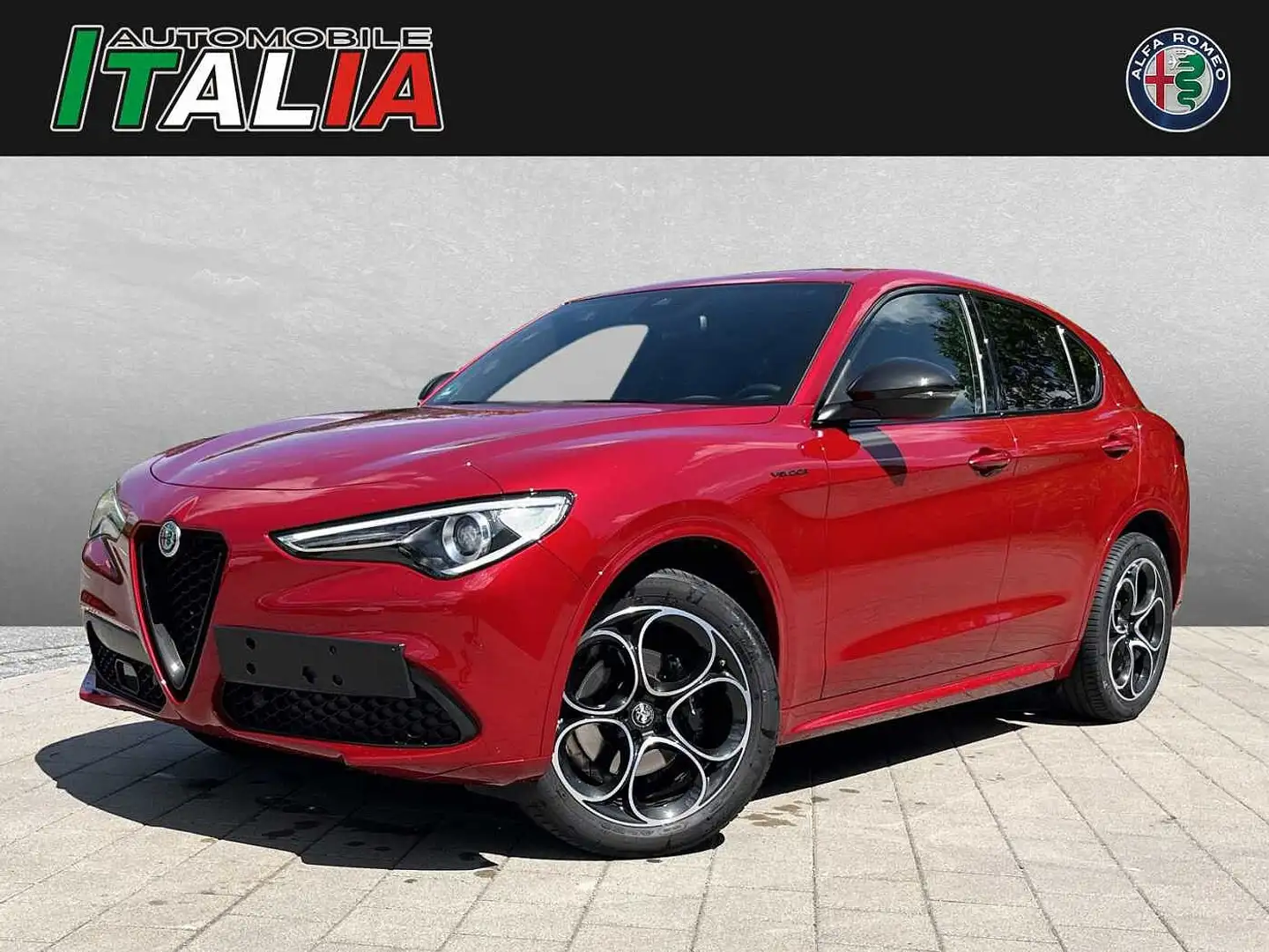 Alfa Romeo Stelvio Veloce 2.0 Turbo Q4 Red - 1