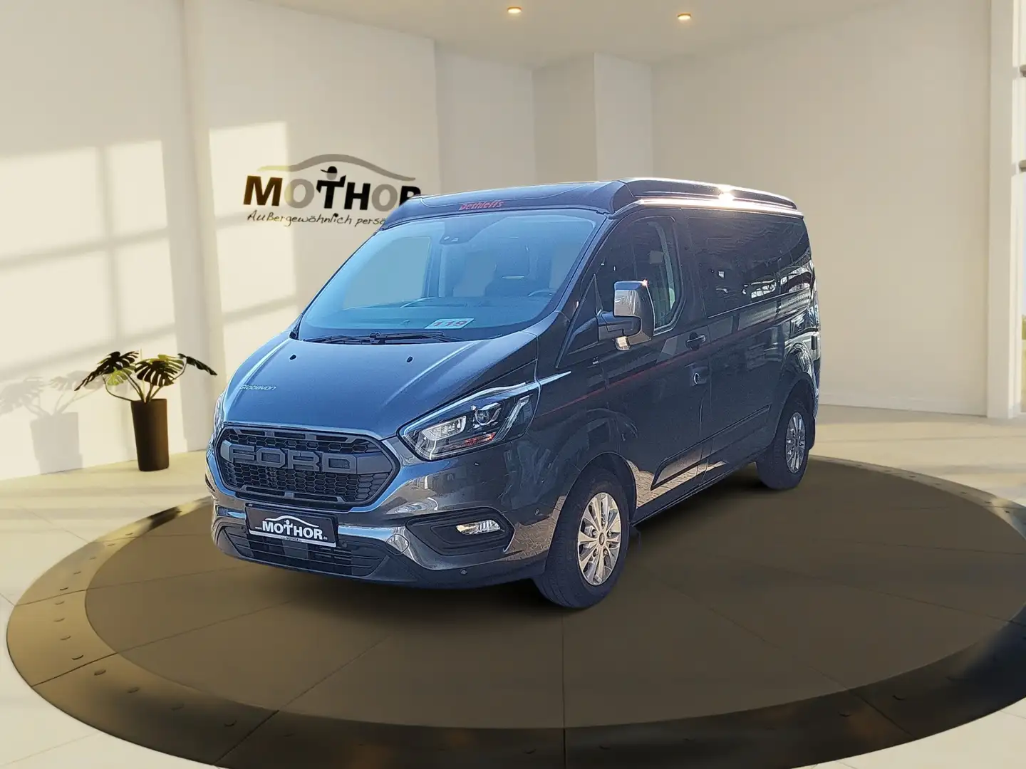 Ford Tourneo Custom Globvan Dethleffs Isofix Tempomat Gris - 2