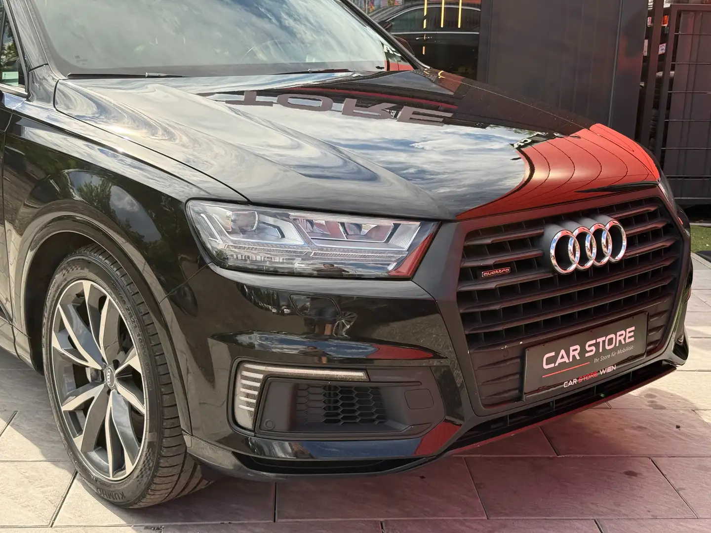 Audi Q7 3.0TDIe-tron|quattro|SLine|Pano|Bose|LED|Navi|AHK Schwarz - 2