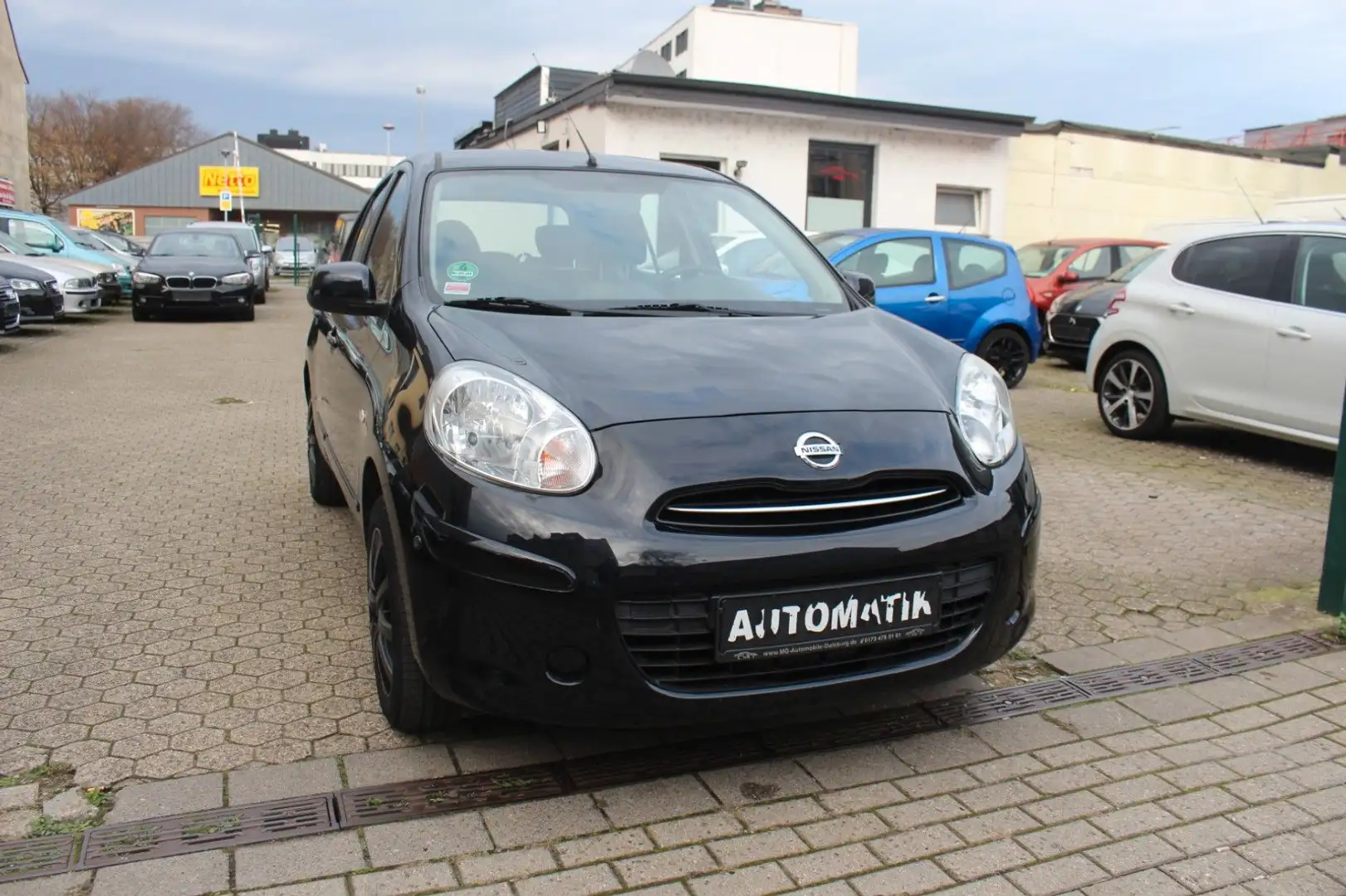 Nissan Micra Acenta/2.HD/57.000 KM/PDC/Klima/TOP Schwarz - 2