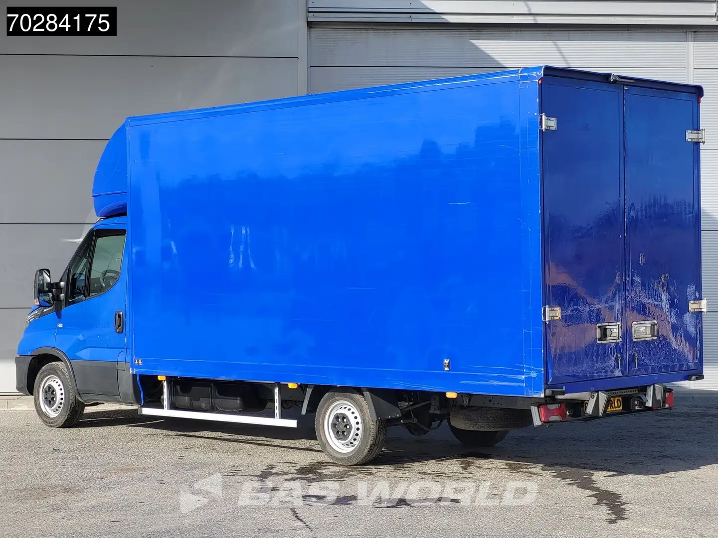 Iveco Daily 35S14 Automaat Bakwagen Achterdeuren 488cm lang! A Blauw - 2