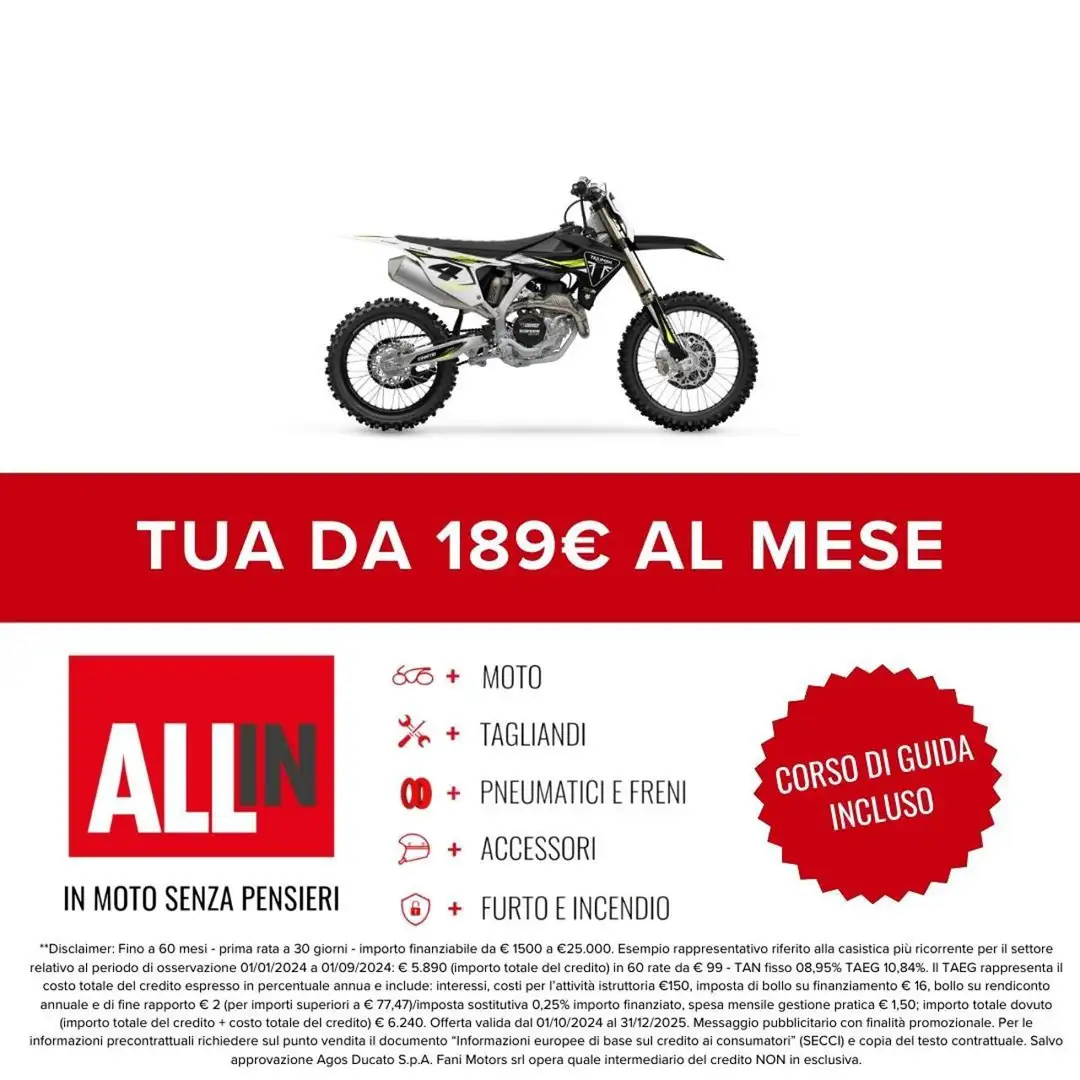 Triumph TF 450 RC EDITION Nero - 2