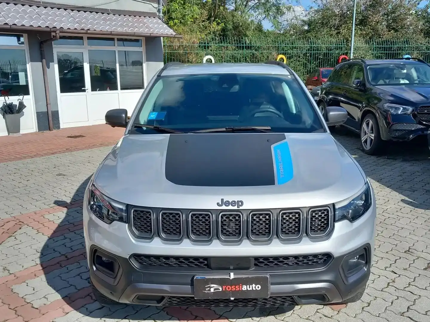Jeep Compass 1.3 turbo t4 phev Trailhawk 4xe (240cv)IVA ESPOSTA Argento - 2