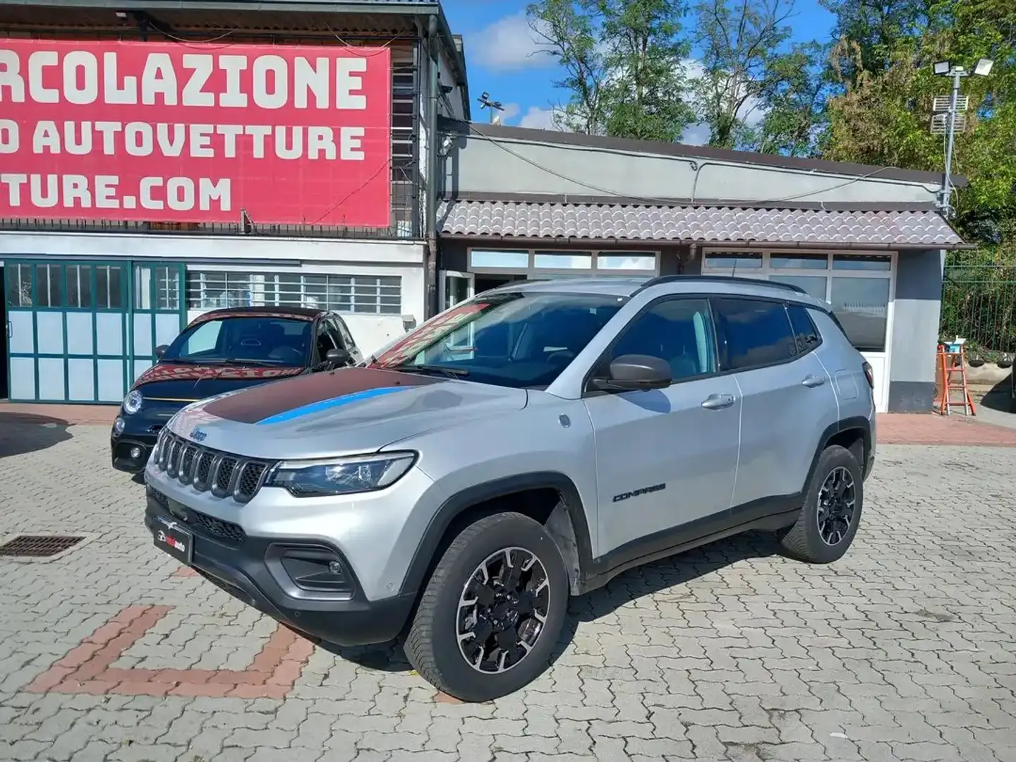 Jeep Compass 1.3 turbo t4 phev Trailhawk 4xe (240cv)IVA ESPOSTA Argento - 1