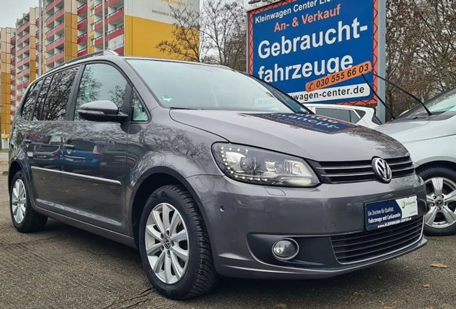 Volkswagen Touran 1.4 TSI DSG Highline Lastenkran/Rollstuhl Gris - 2