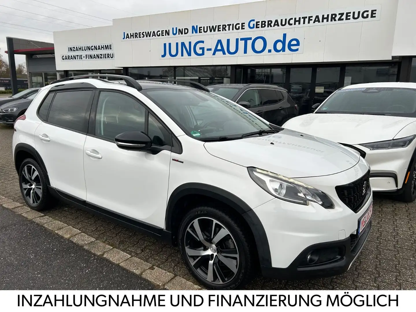 Peugeot 2008 GT LINE EDITION KAMERA AHK PANO Blanc - 1