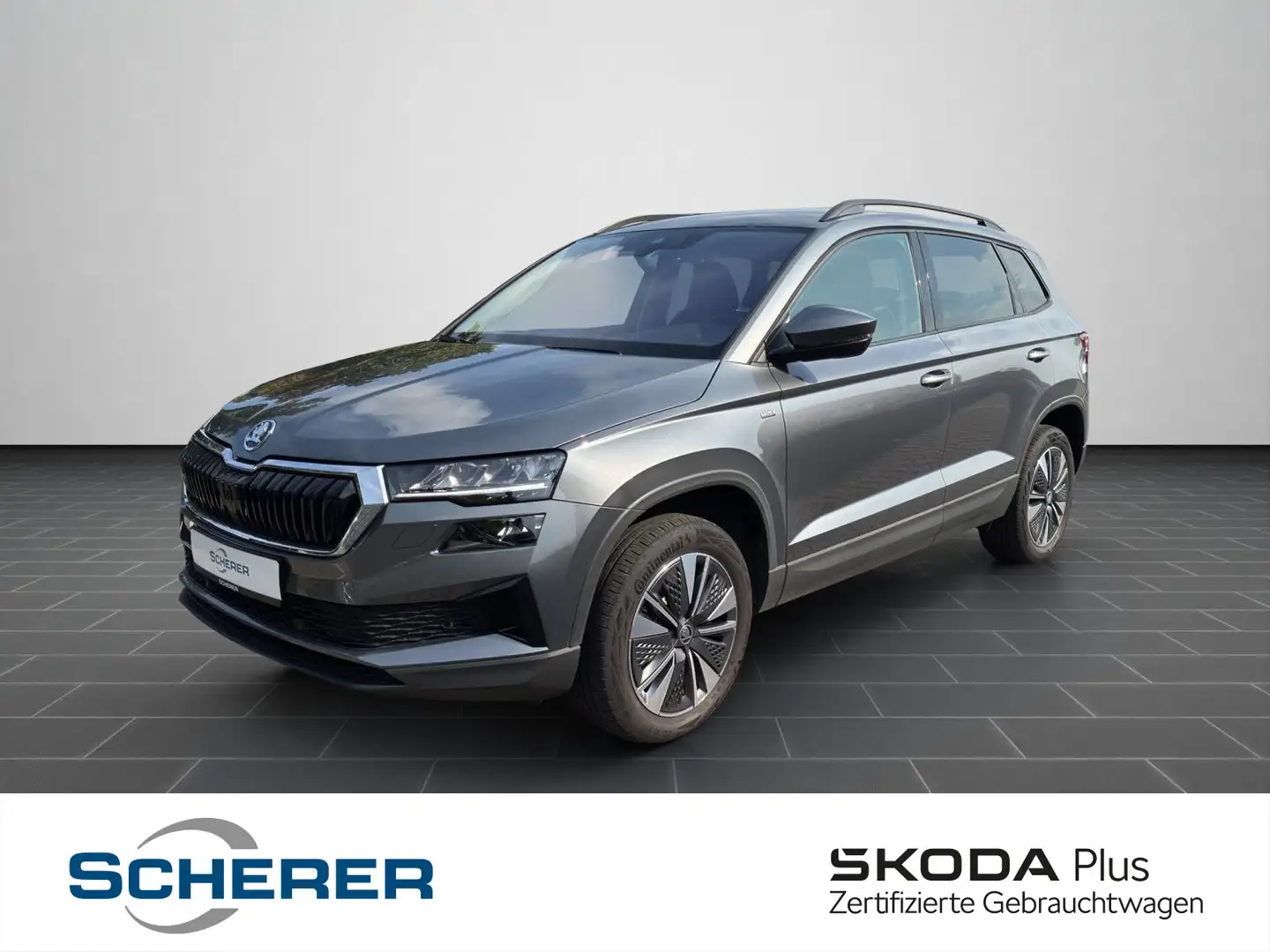 Skoda Karoq 1.5 TSI DSG Tour NAVI AHK KAMERA Grau - 1
