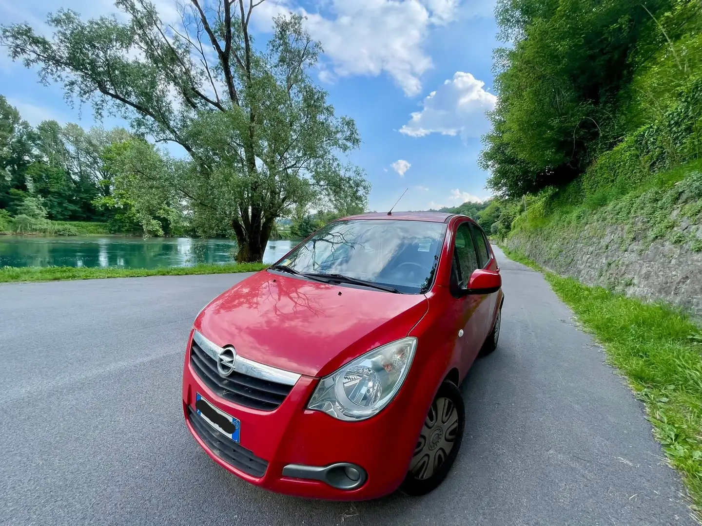Opel Agila Agila II 2008 1.0 12v 68cv Rosso - 1