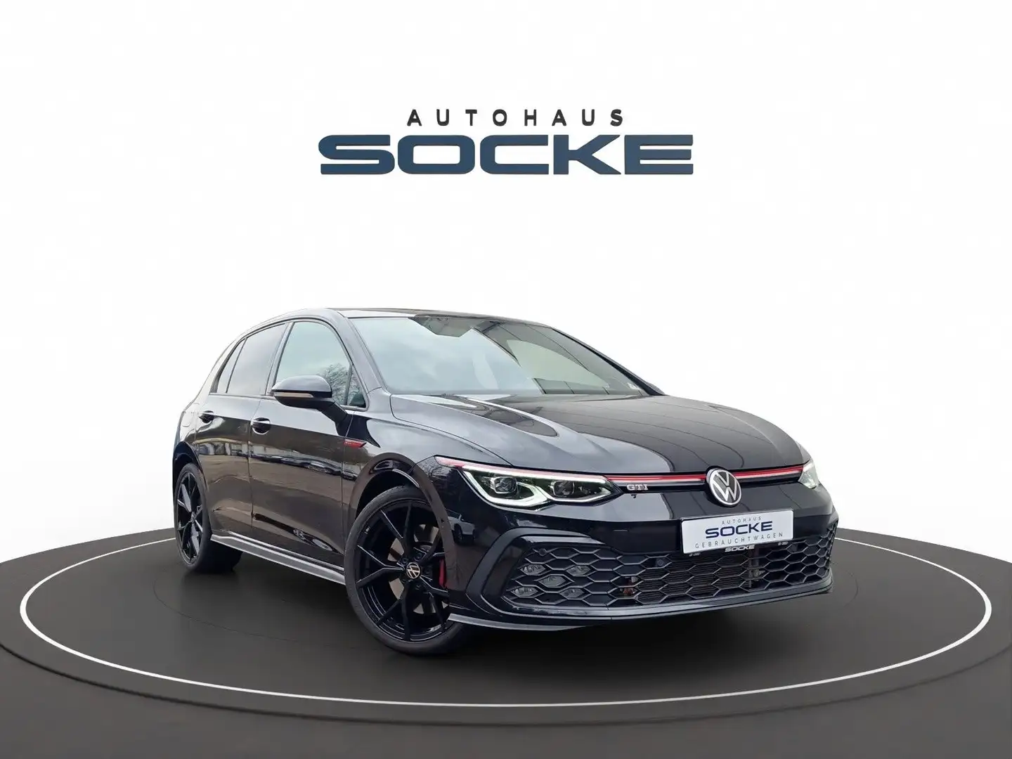 Volkswagen Golf VIII 2.0 TSI GTI/IQ.Light/Kamera/Standhzg Schwarz - 1