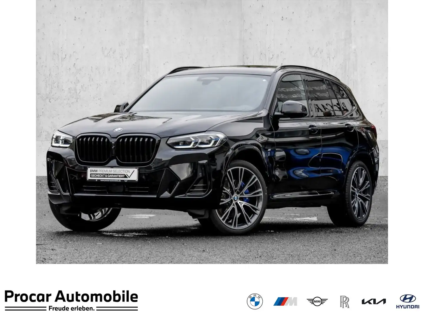 BMW X3 xDrive30d M SPORT+H/K+PANO+HuD+AHK+STANDHZG Noir - 1