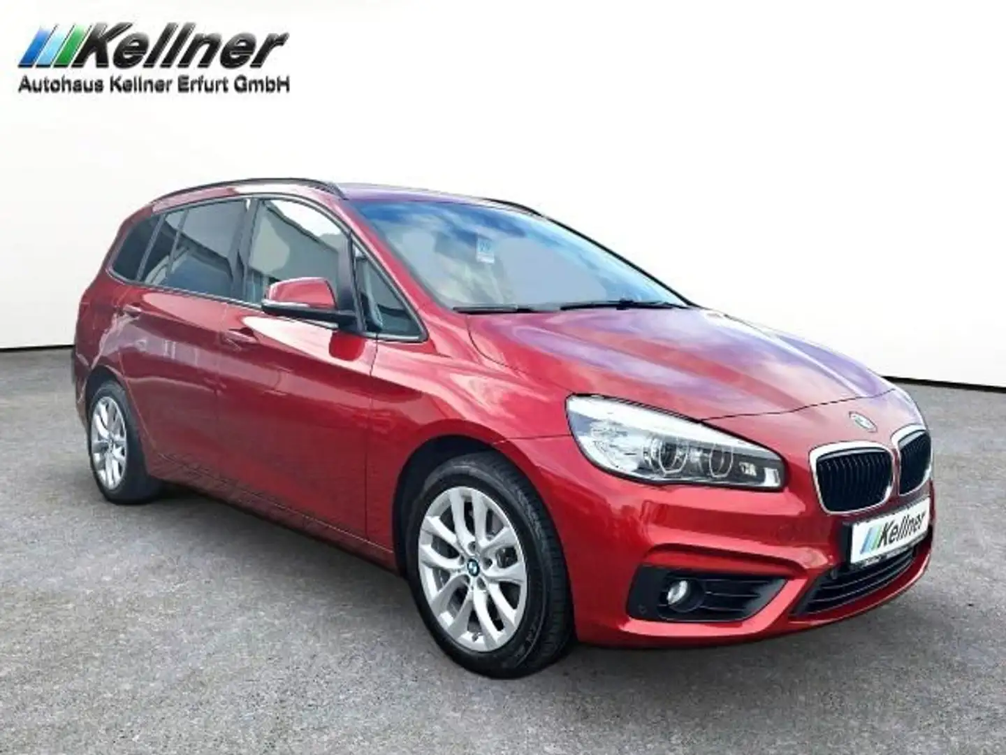 BMW 220 i 1.Hd.+Navi+Tempomat+adpt.LED- Rot - 2