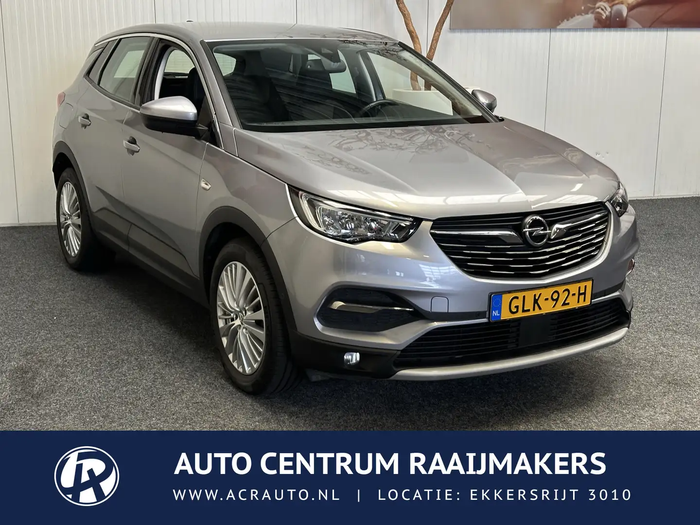 Opel Grandland X 1.2 TURBO EDITION NAVIGATIE CRUISE CONTROL APPLE C Gris - 1
