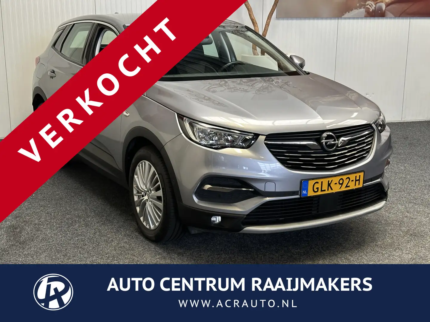 Opel Grandland X 1.2 TURBO EDITION NAVIGATIE CRUISE CONTROL APPLE C Gris - 1