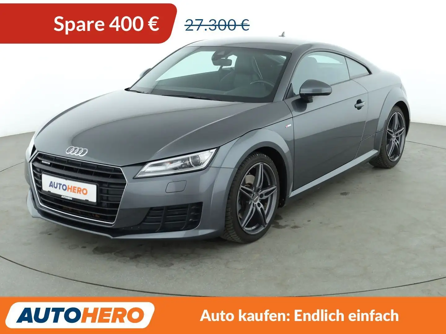 Audi TT 2.0 TFSI quattro Coupe Grau - 1