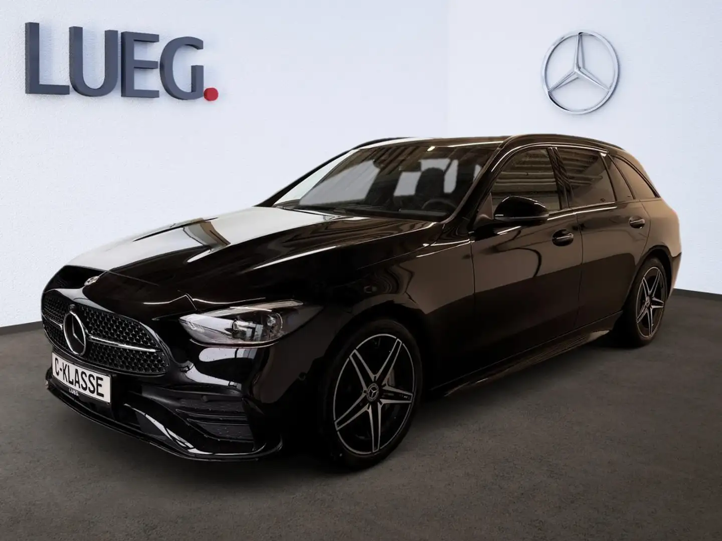 Mercedes-Benz C 220 d T-Modell  d T AMG-Distronic-AHK Negru - 2