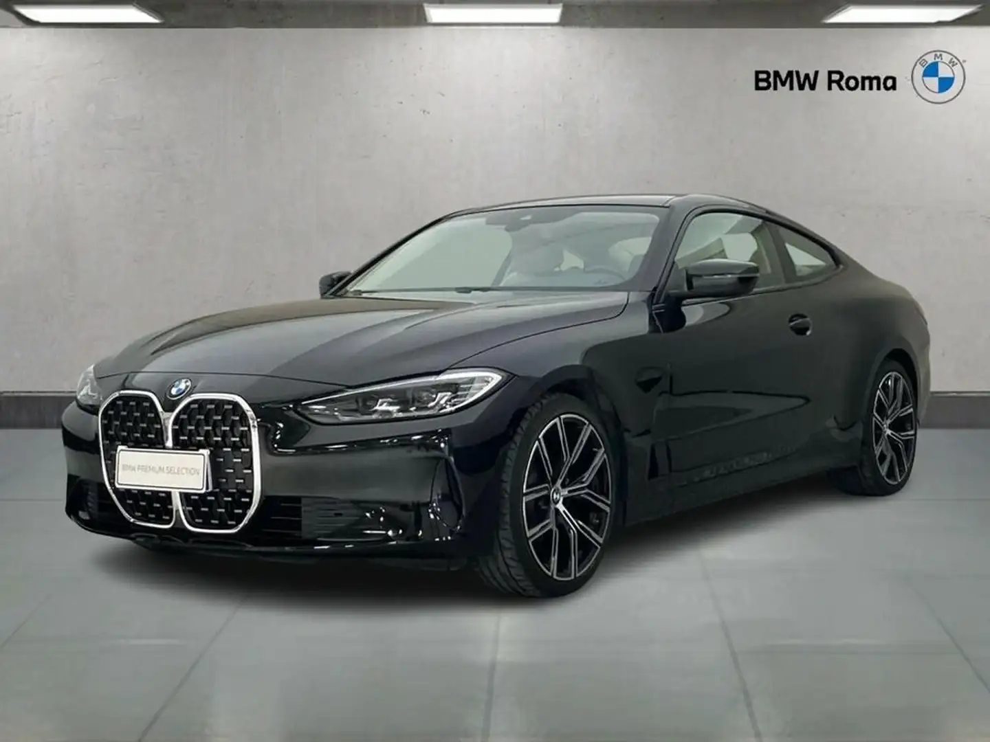BMW 420 i Coupe Sport auto Nero - 1