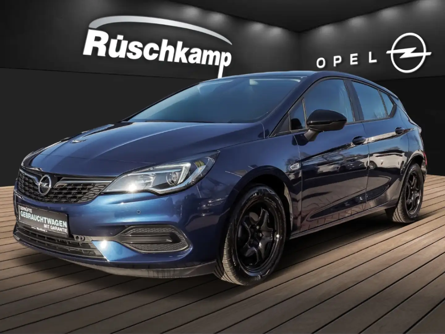 Opel Astra K Edition 1.2 PDCv+h Klima LED-Scheinwerfer Navi Blau - 1