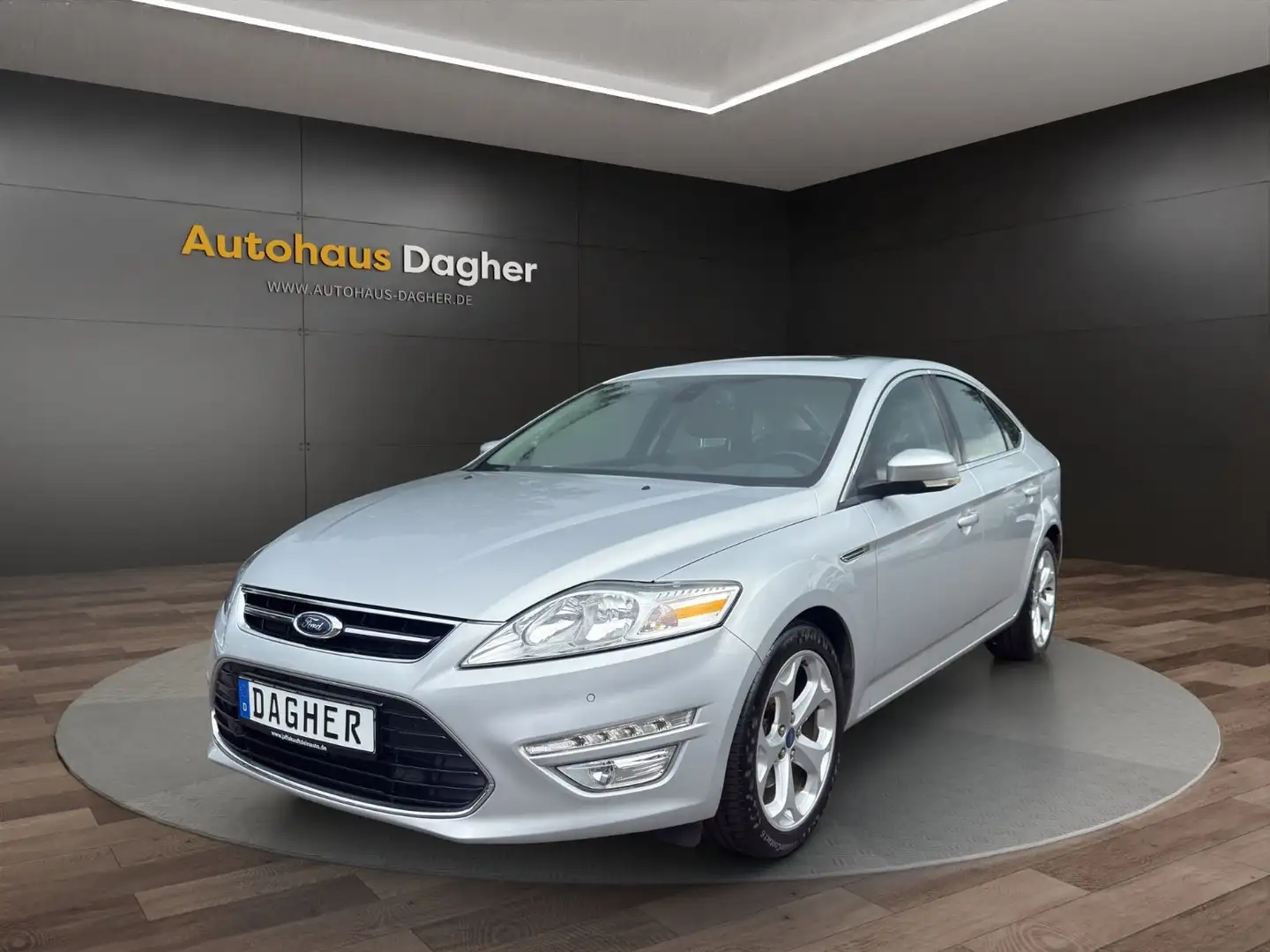 Ford Mondeo Lim. Titanium Leder Schiebedach 1. Hand Argent - 1
