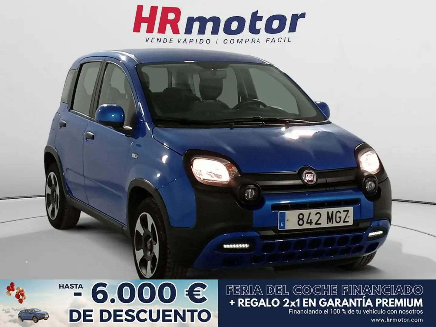 Fiat Panda City Cross Bleu - 1