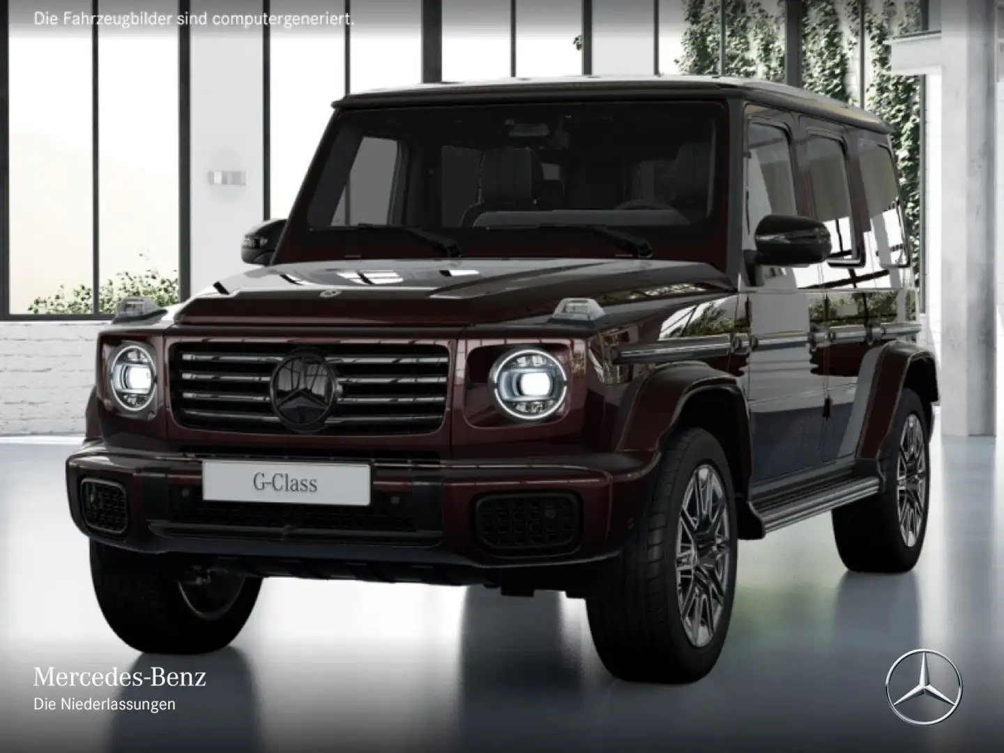 Mercedes-Benz G 450 d Fondent 360° Stdhzg AHK Night 9G Temp Rojo - 2