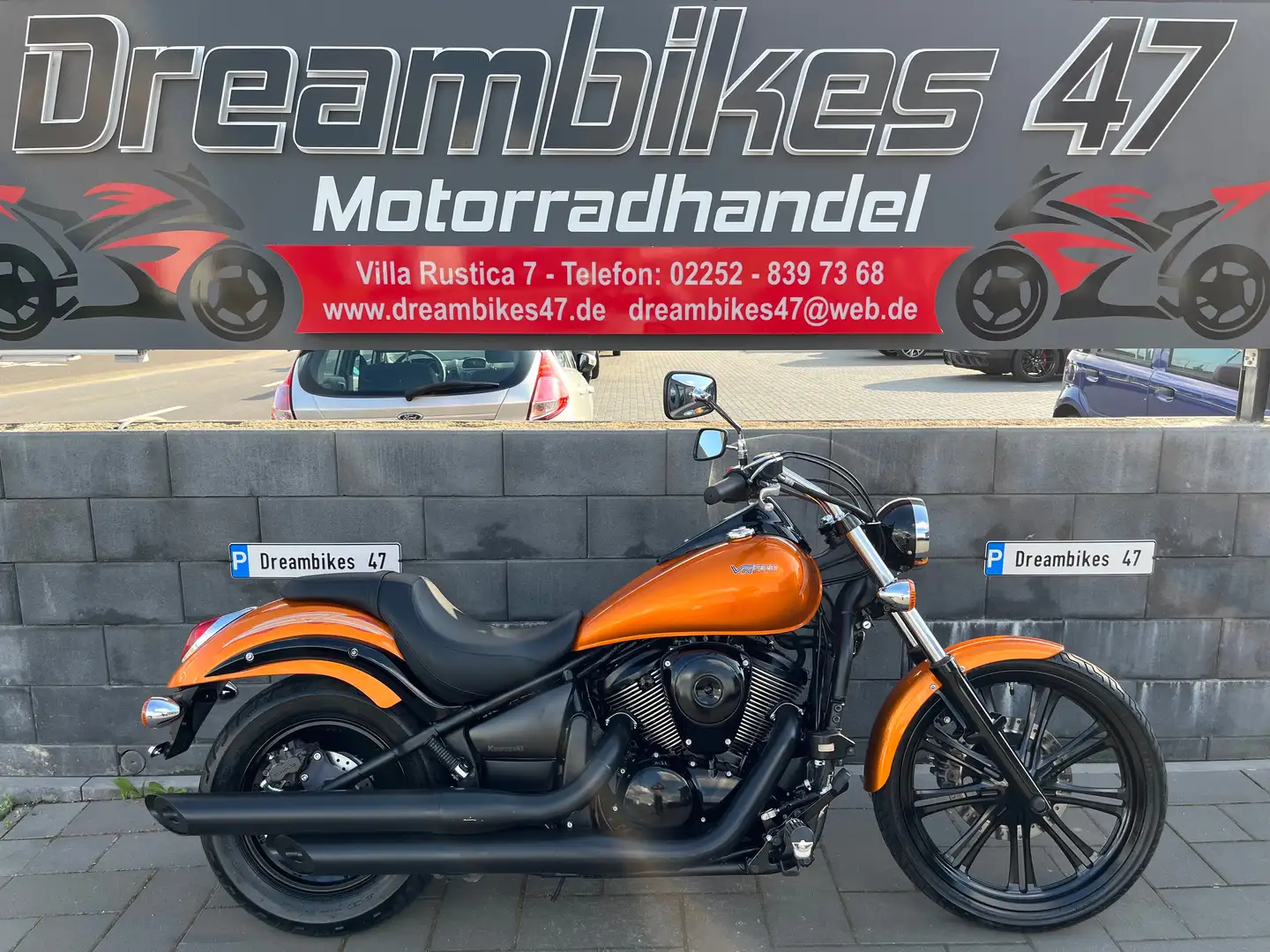 Kawasaki VN 900 CUSTOM**LIMITED EDITION**1.HAND** Naranja - 1