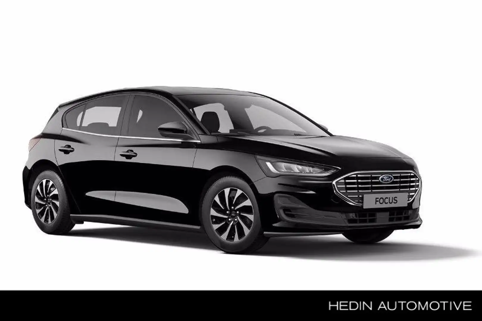 Ford Focus 1.0 EcoBoost Hybrid Titanium | Uit Voorraad leverb Zwart - 1