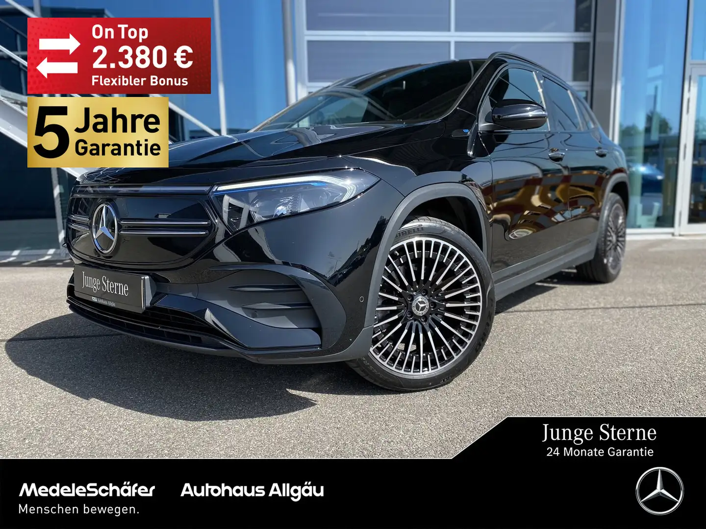 Mercedes-Benz EQA 250 EQA 250 AMG Night Memo Pano Key LED AdSound Ambi Schwarz - 1